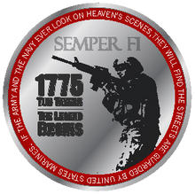 Year of the Marine Corps Challenge Coin