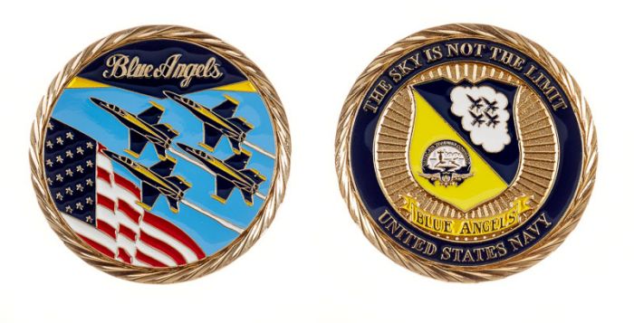 US Navy Blue Angels Coin