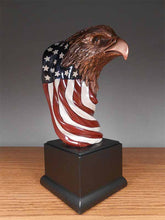 Eagle Head w/Flag