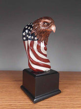 Eagle Head w/Flag