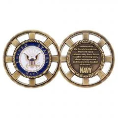 U.S. Navy Mission Challenge Coin