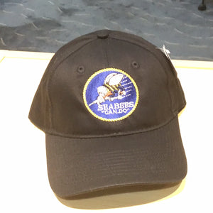 Navy SEABEES WITH Bee Logo Patch Ball Cap