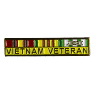 Vietnam Veteran Lapel Pin w/ Ribbon