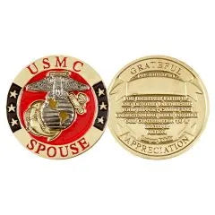 USMC Spouse Challenge Coin