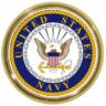 U.S. Navy Crest Auto Chrome Emblem