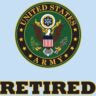 U.S. Army Retired Decal