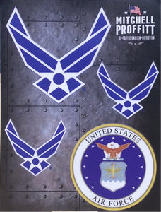 U.S. Military and Woman Veteran Sticker Sheets