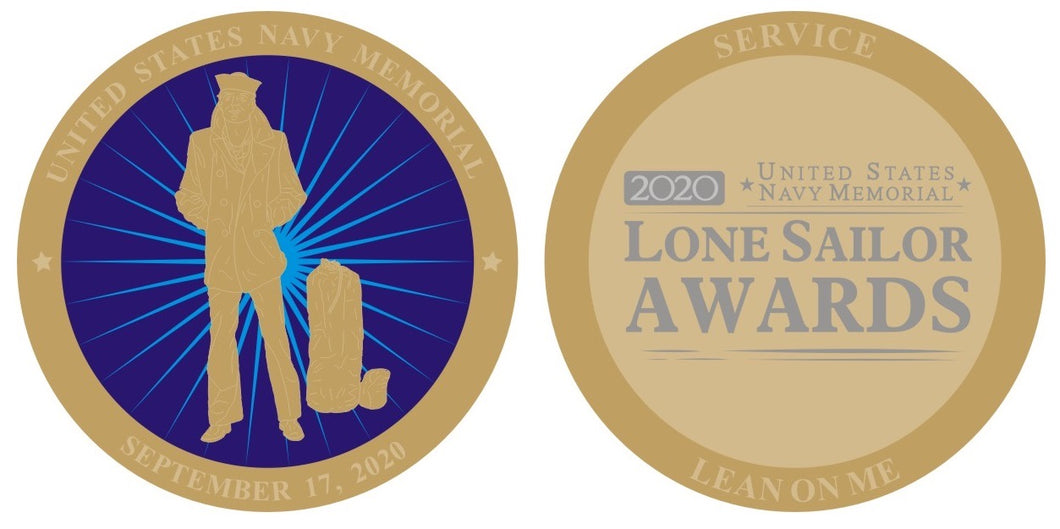 2020 Lone Sailor Awards Commemorative Challenge Coin
