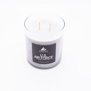 AIR FORCE Candle, Bamboo Scent, 8.6oz