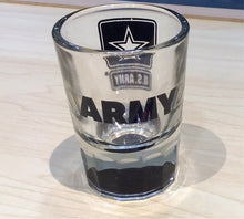 U.S. Army Fluted Shot Glass