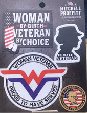 U.S. Military and Woman Veteran Sticker Sheets