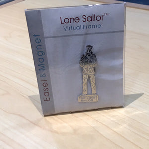 Lone Sailor Easel & Magnet