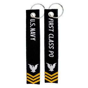 US NAVY FIRST CLASS PETTY OFFICER KEYCHAIN