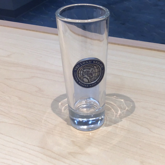 The Lone Sailor Memorial Tall Shot Glass