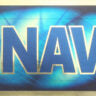 Navy Full Color Sticker w/Anchor