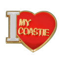 I ❤️ My Coastie Lapel Pin