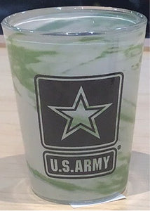 U.S. Army Marble Shot Glass