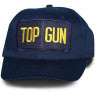 TOP GUN Letter Bar Patch Ball Cap