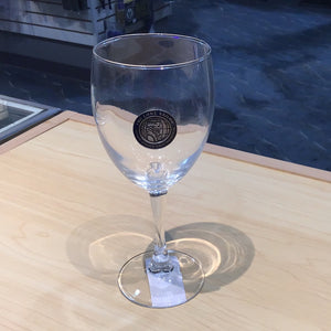 Navy Memorial Seal Wine Glass