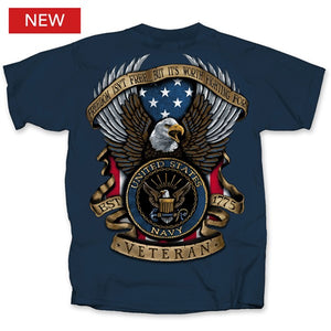 Navy “FREEDOM ISN’T FREE…BUT IT’S WORTH FIGHTING FOR” T-Shirt