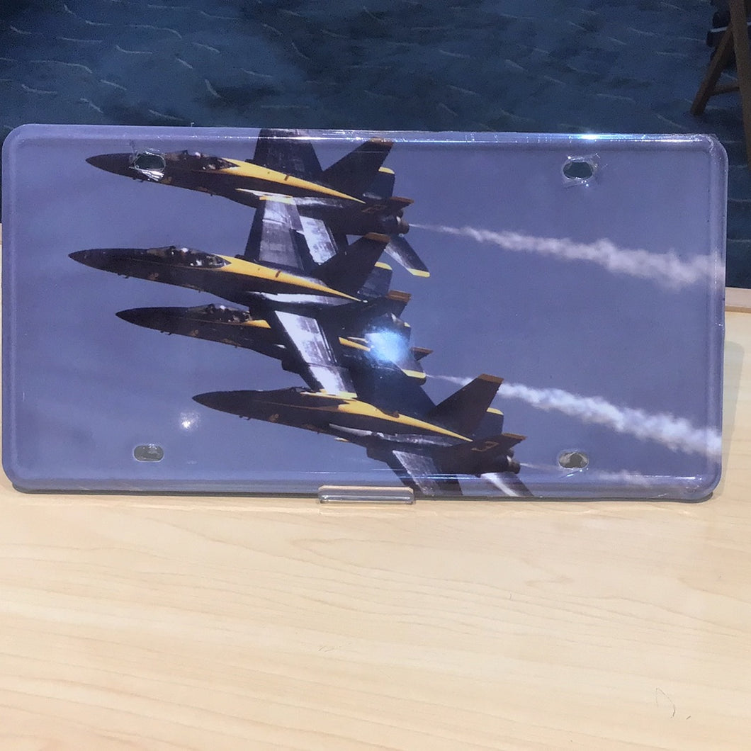 Blue Angels License Plate