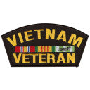 Vietnam Vet  Ribbon Patch